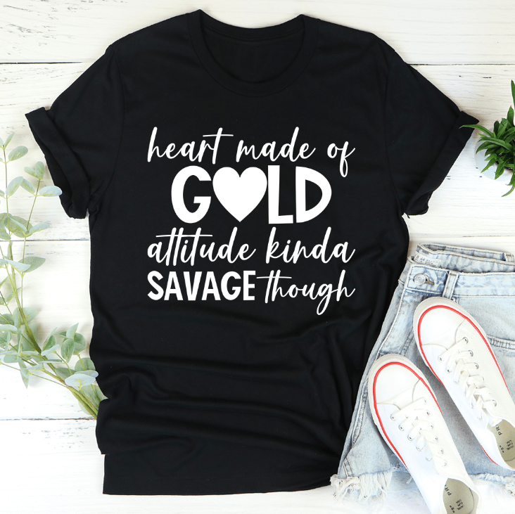 (image for) Heart Made Of Gold Tee